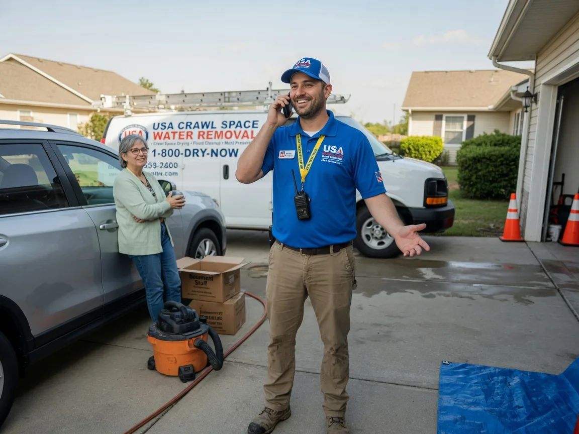 Crawl Space Water Removal Temple, PA FAQs